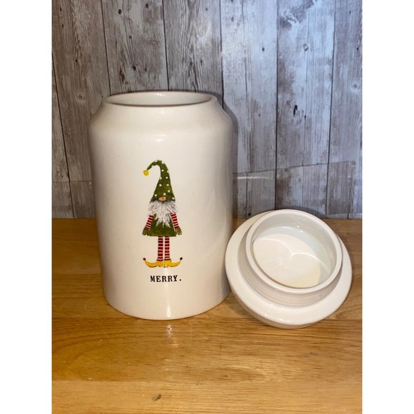 Rae Dunn Holiday Rae Dunn Artisan Collection Ceramic Merry Elf